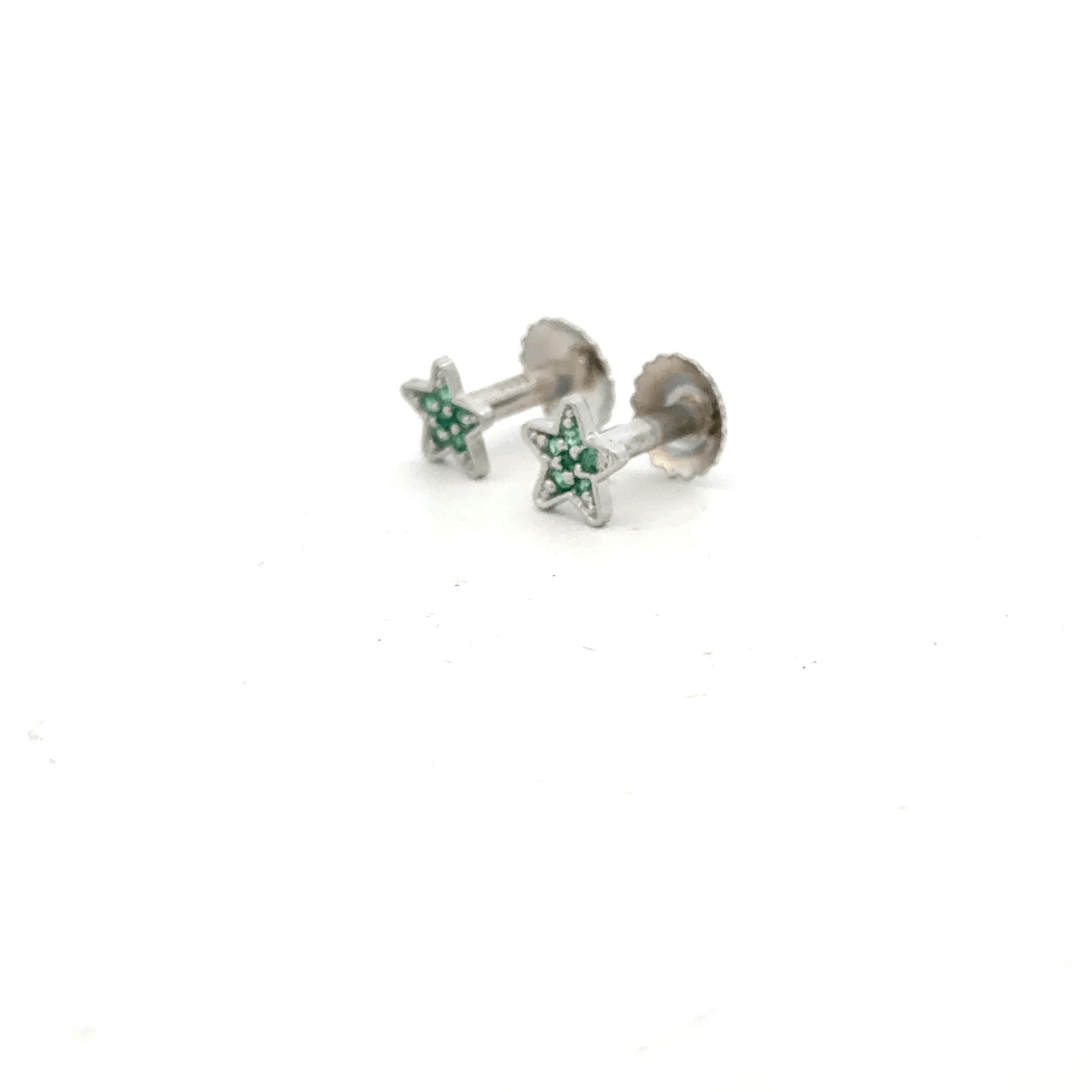 Star Green Earring