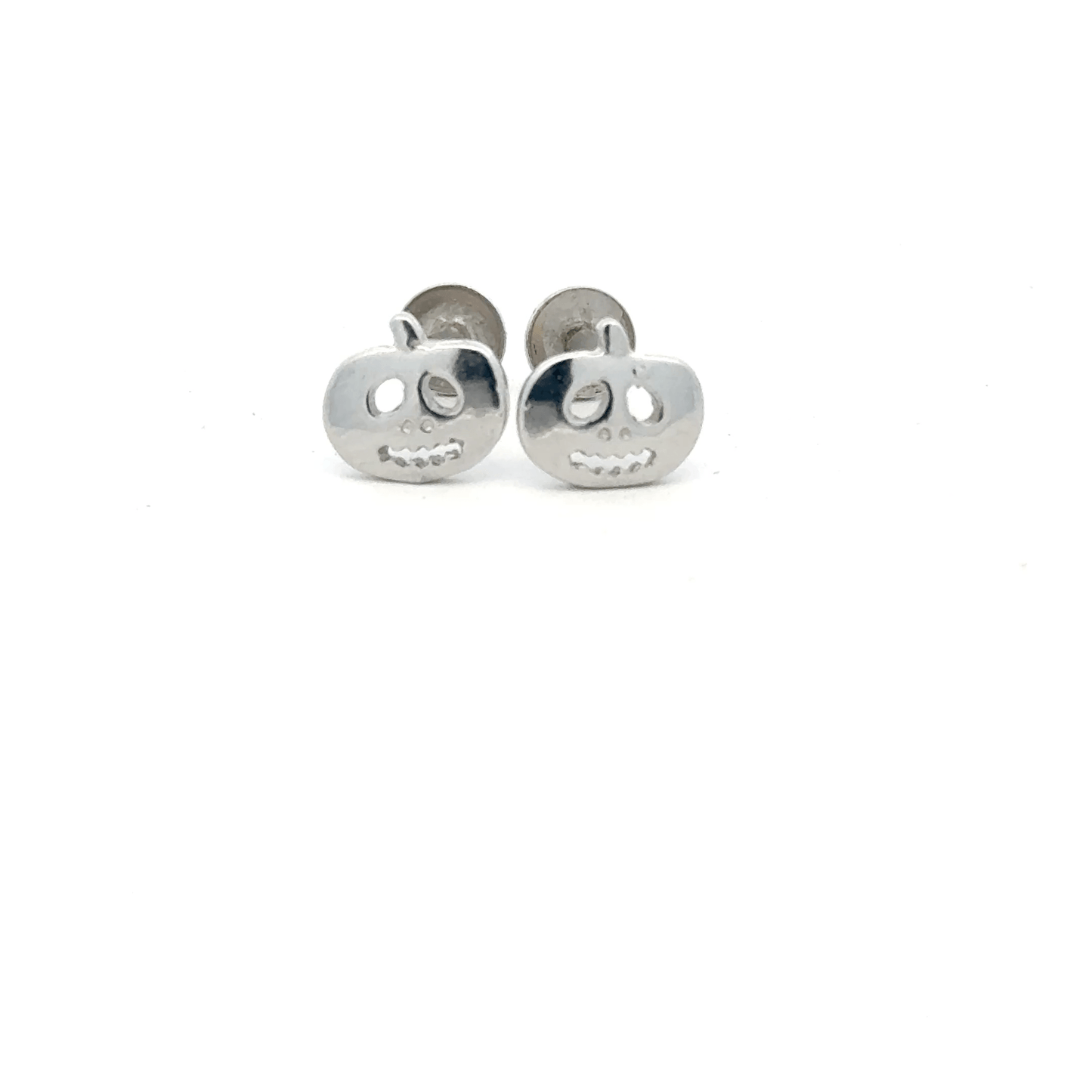Pumpkin Face Earring