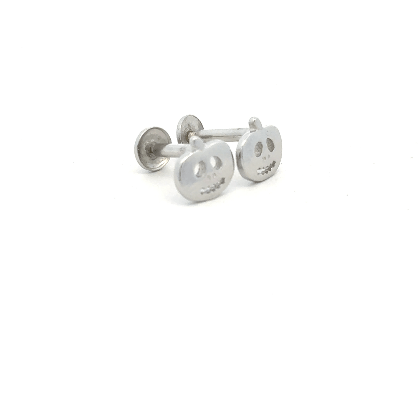 Pumpkin Face Earring