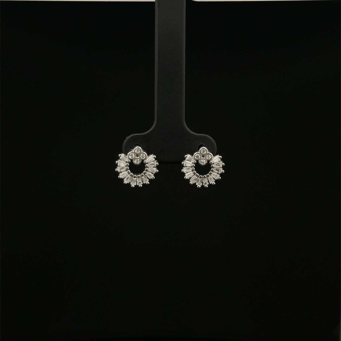 Circle Petal Earrings