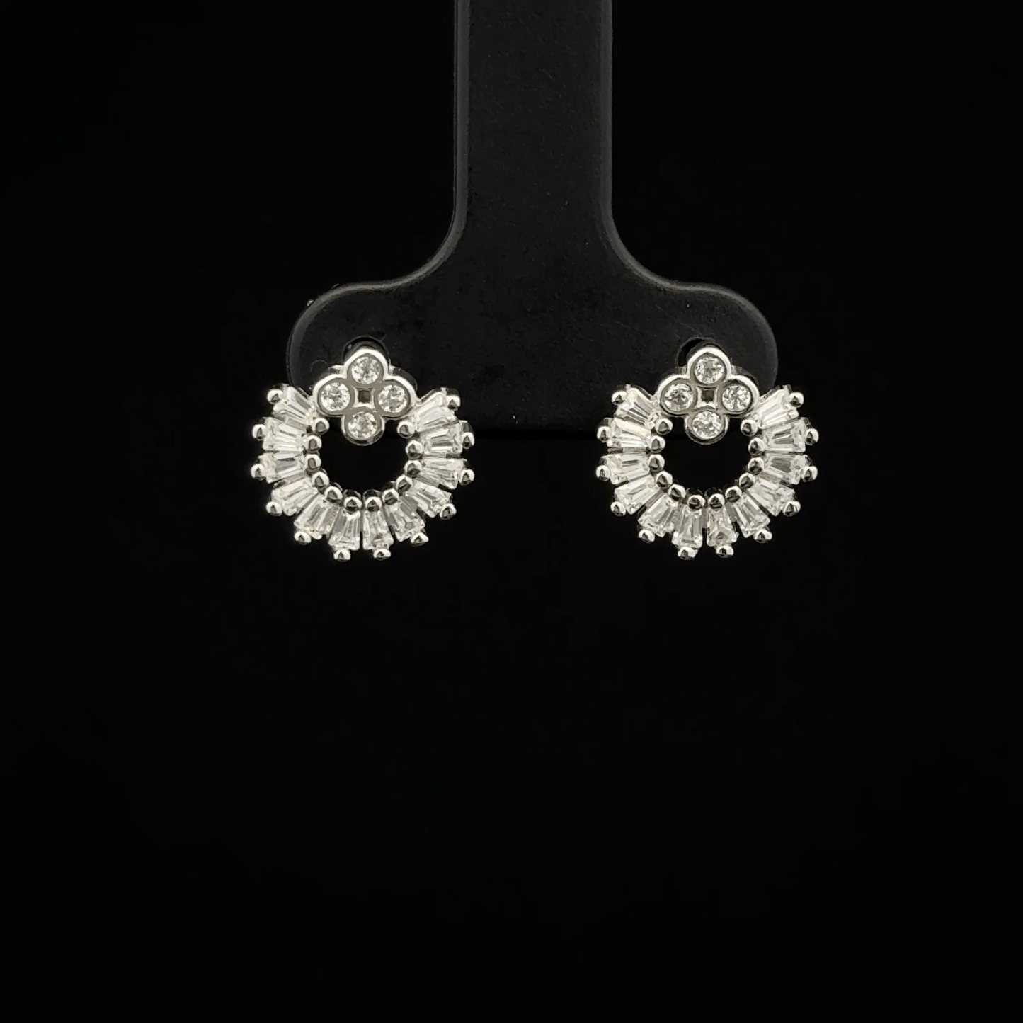 Circle Petal Earrings
