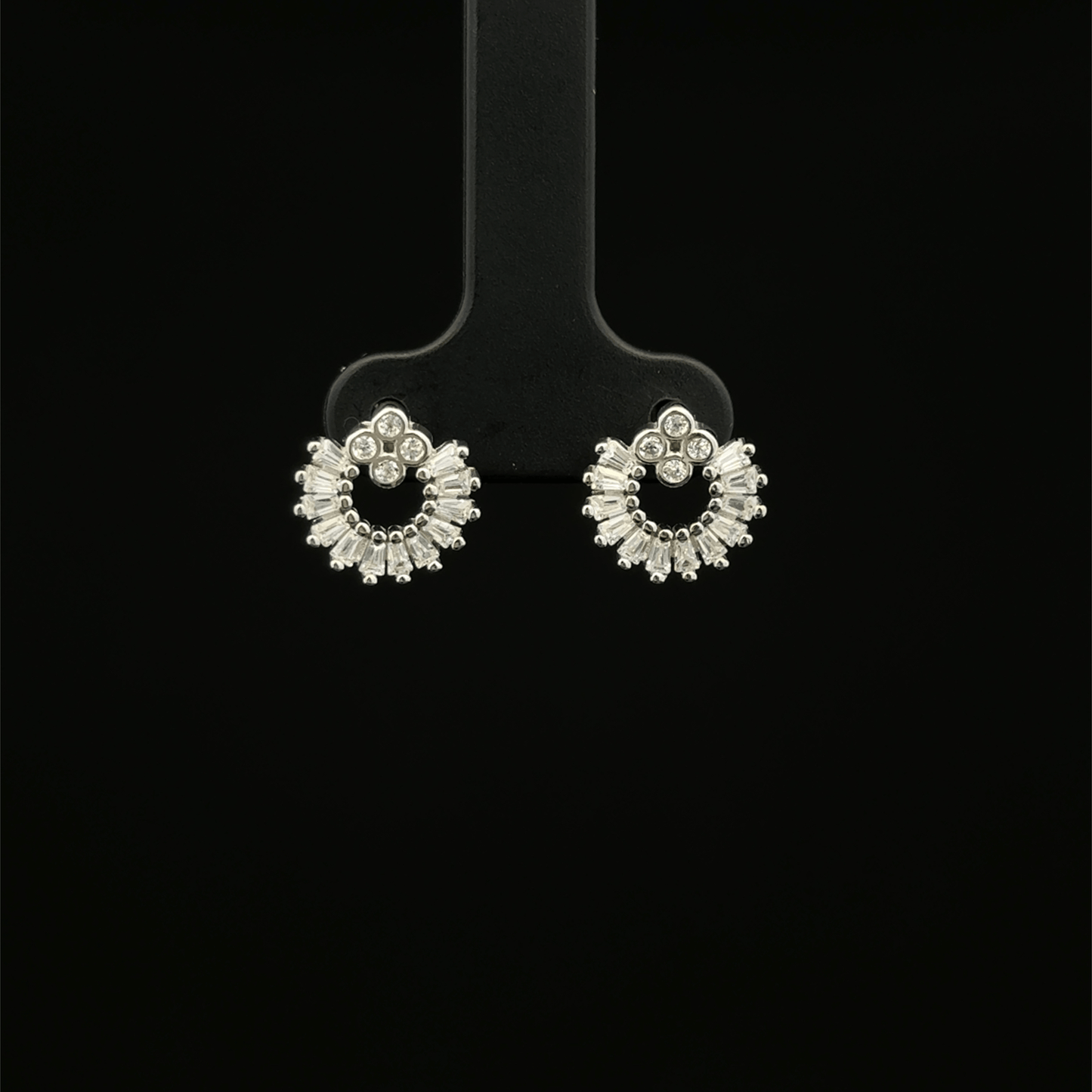 Circle Petal Earrings
