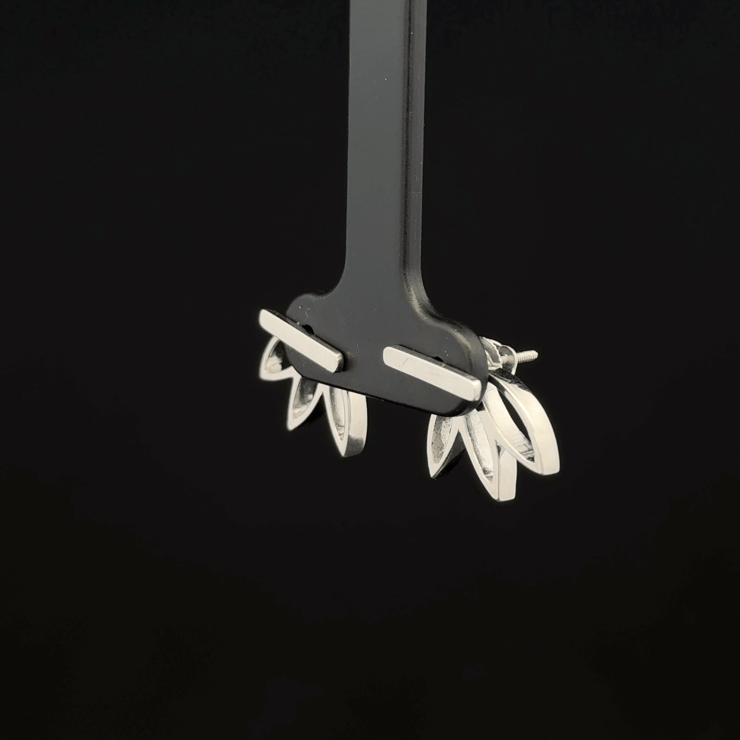 Double Way Flower Earrings