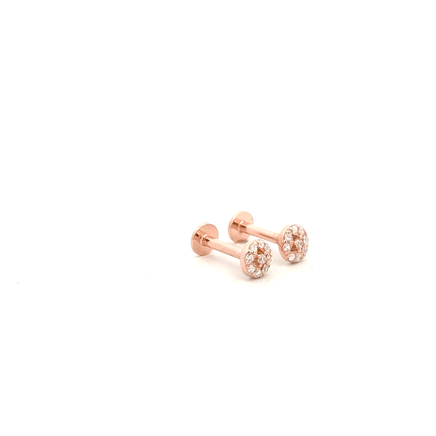 White Stone Stud