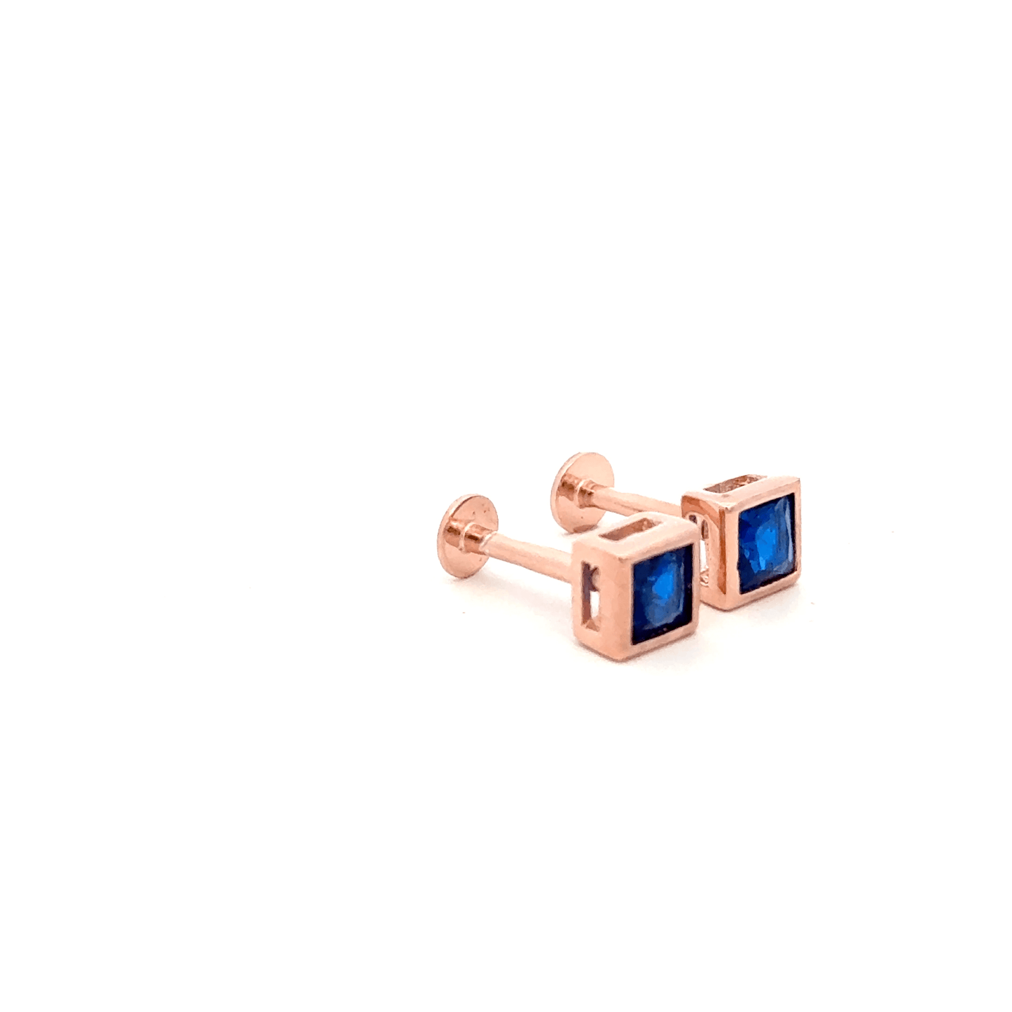 Blue Stone Earring