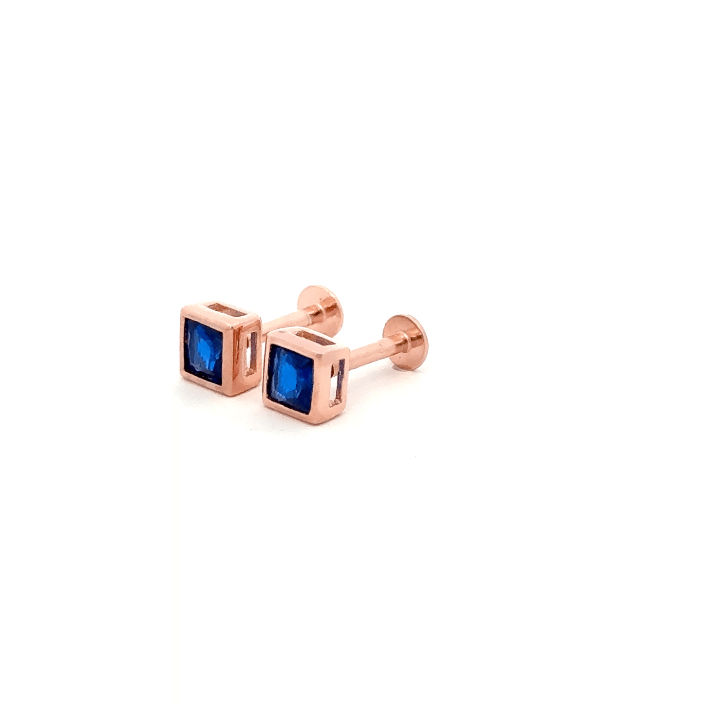 Blue Stone Earring