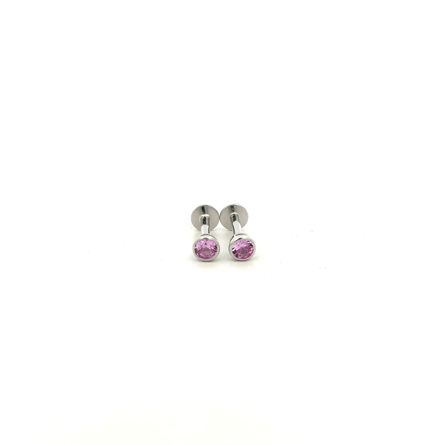 Pink Stone Stud
