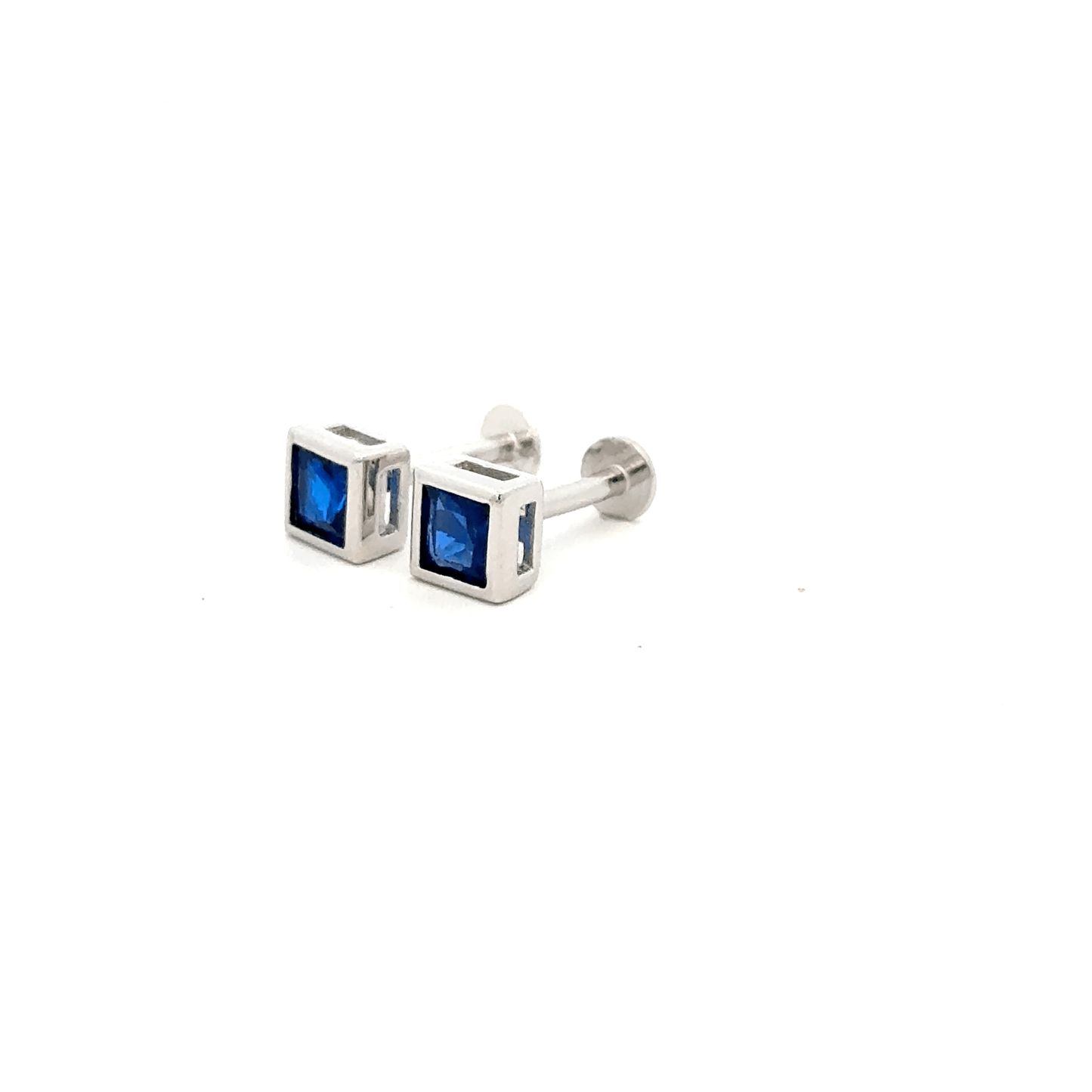 Blue Stone Earring