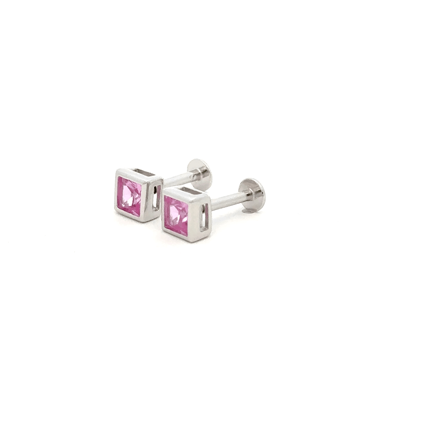 Pink Stone Stud