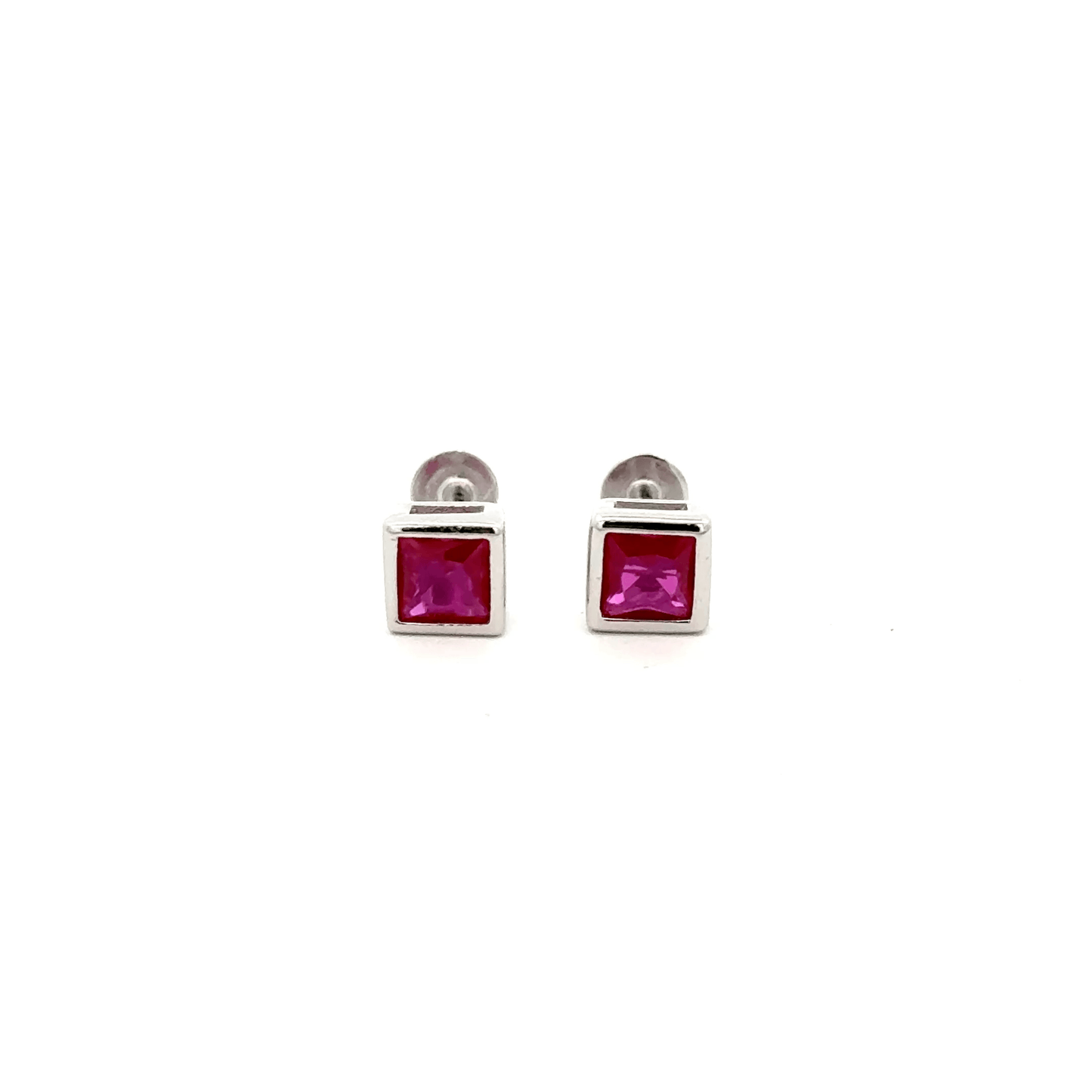 Pink Stone Stud