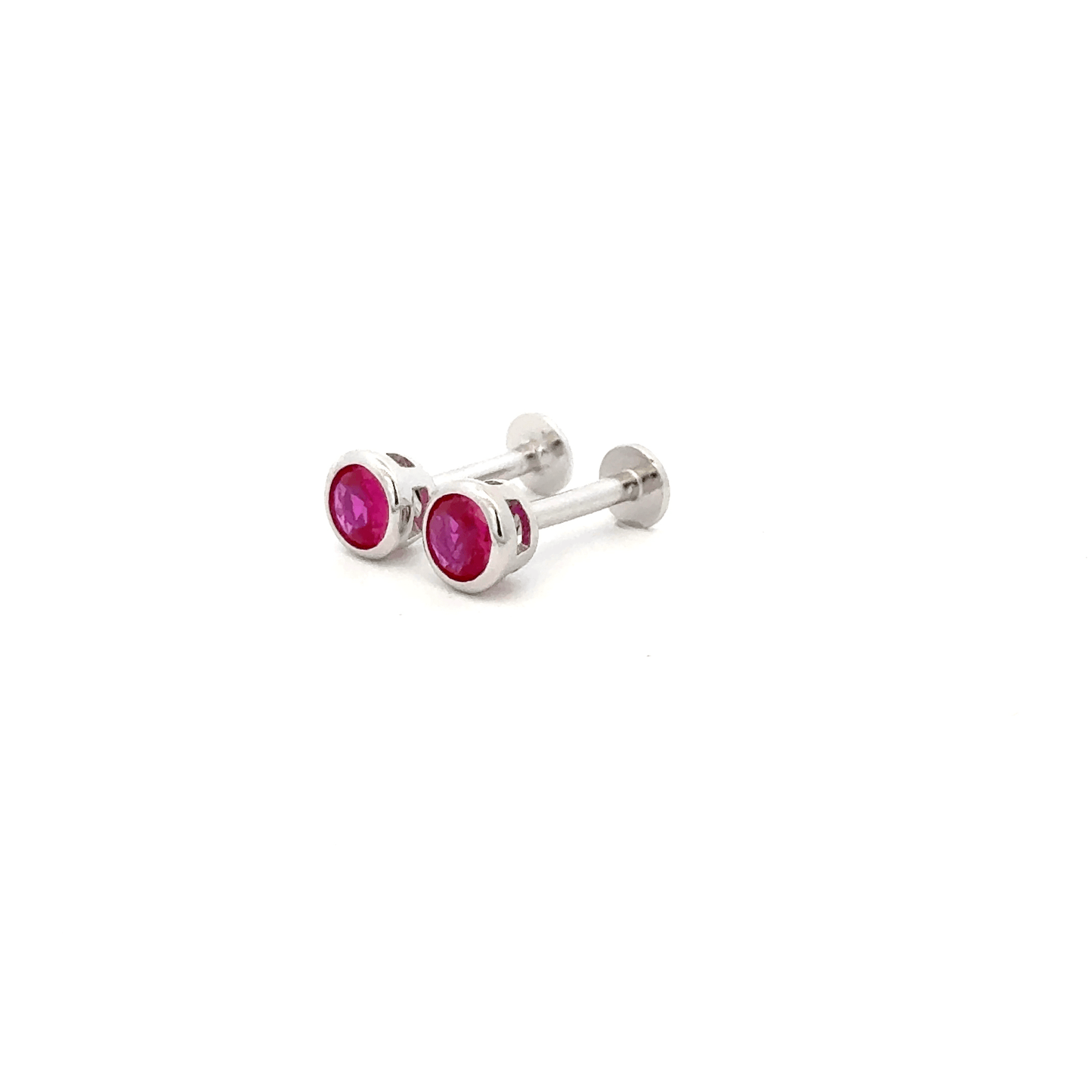 Circle Pink Stud