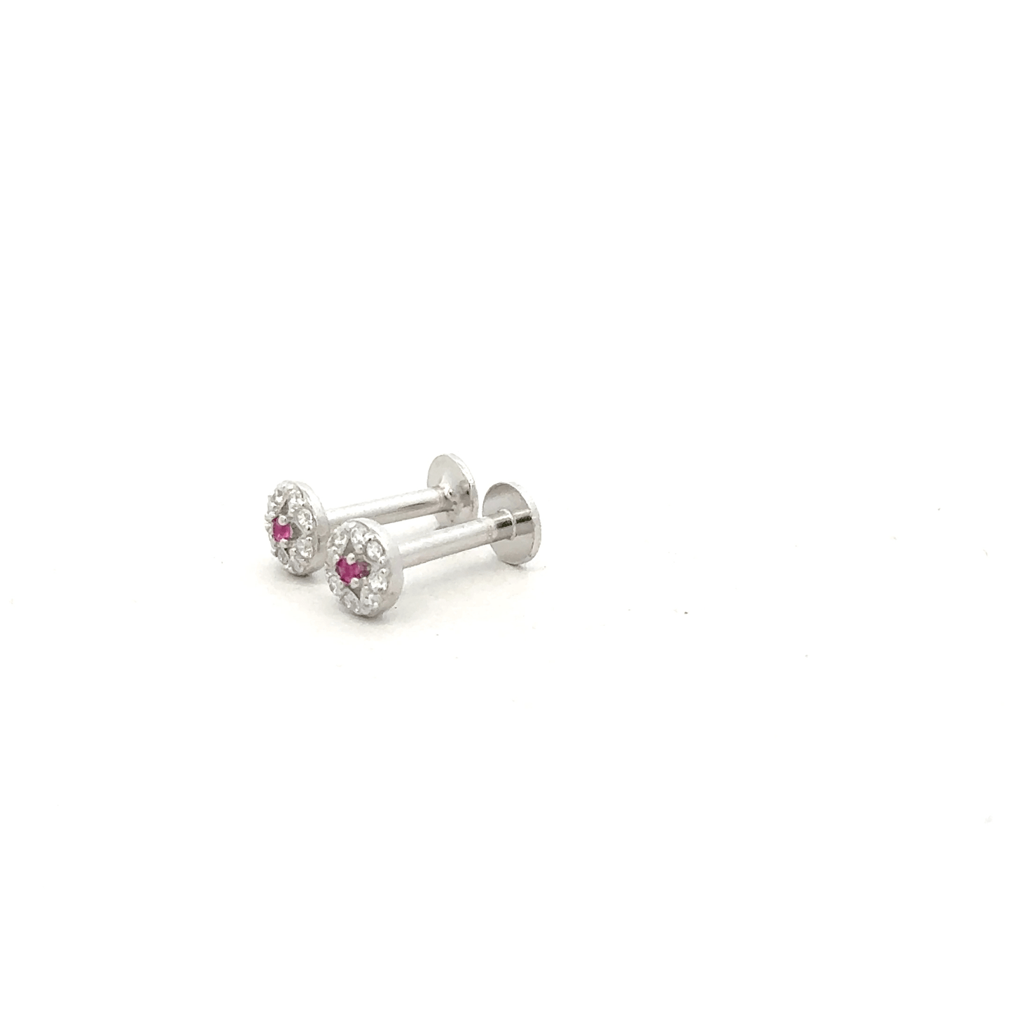 White Stone Stud