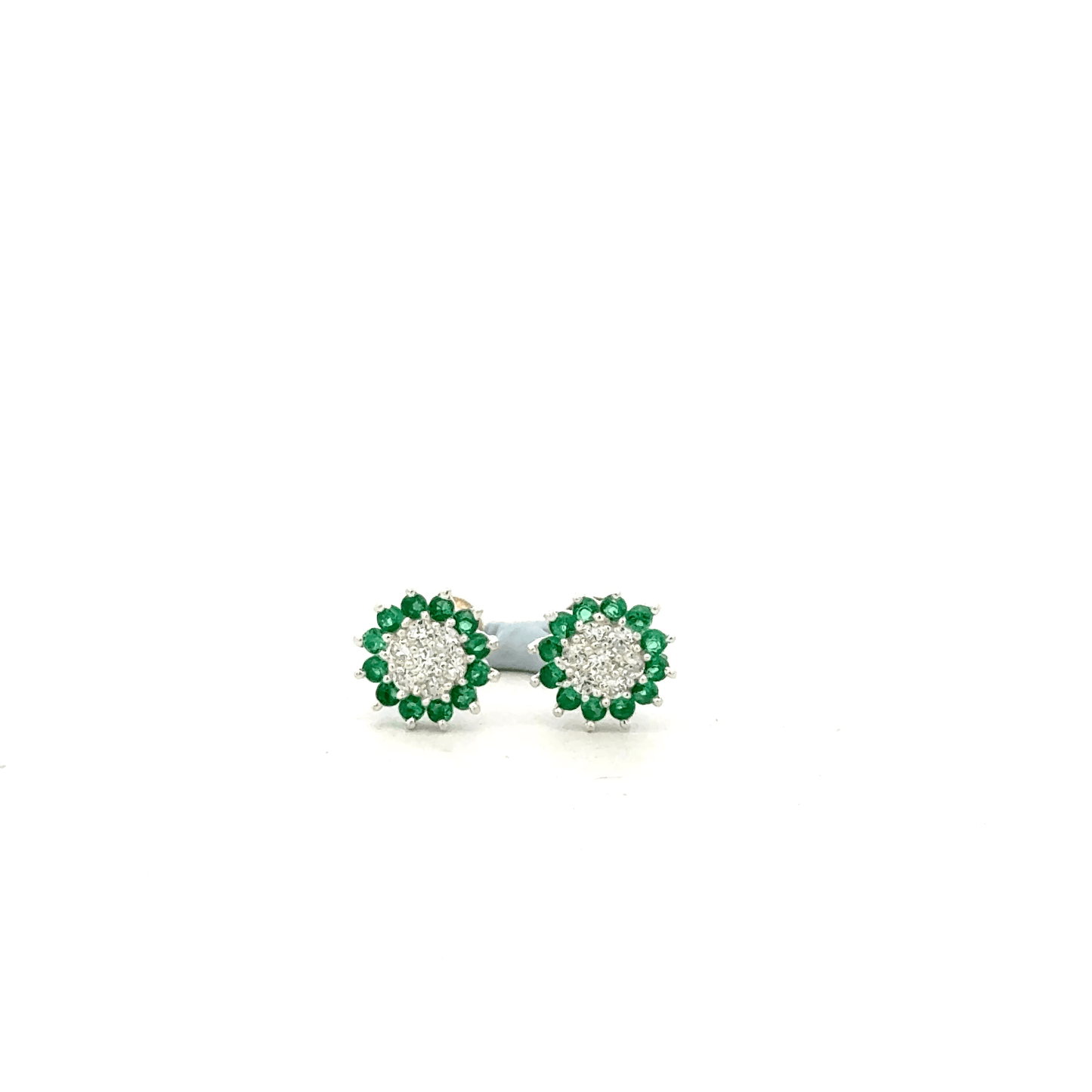 Multistone Green Second Earrings