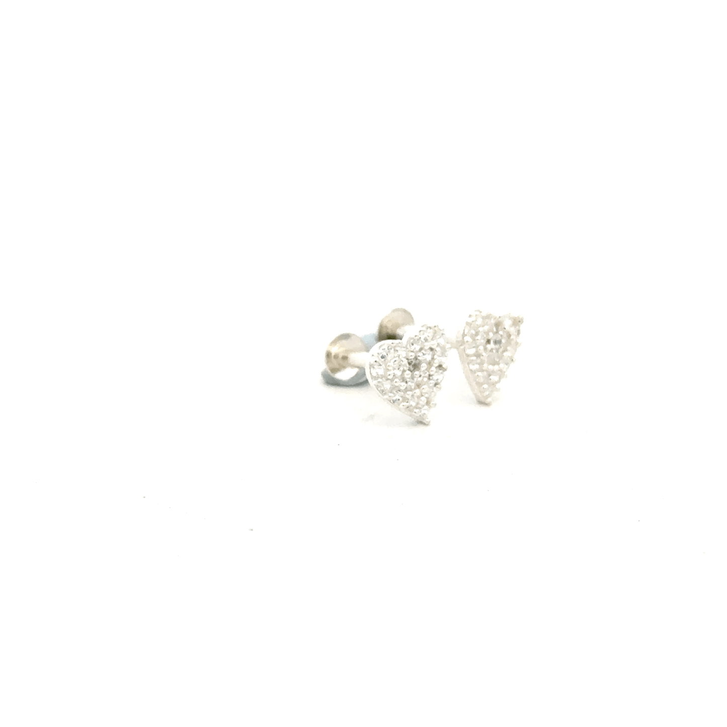 Multistone Heart Second Earring