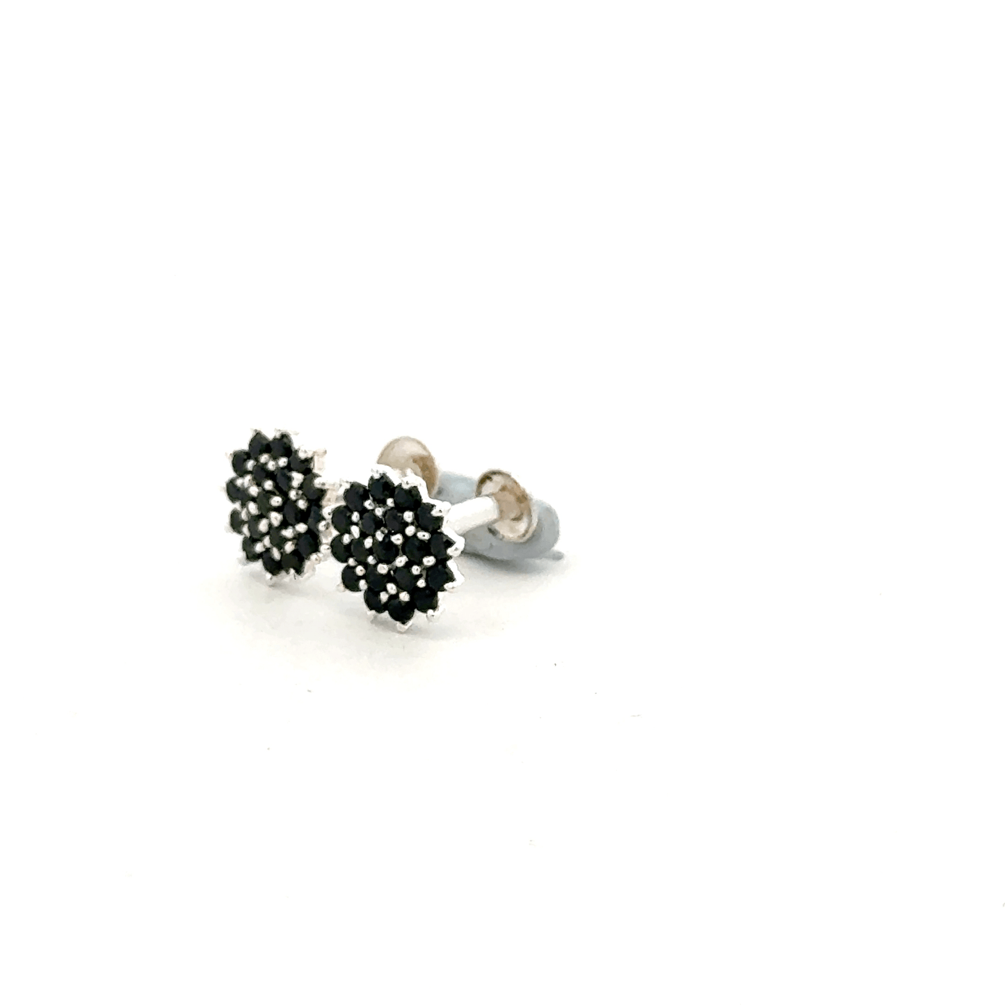 Multistone Black Second Earring
