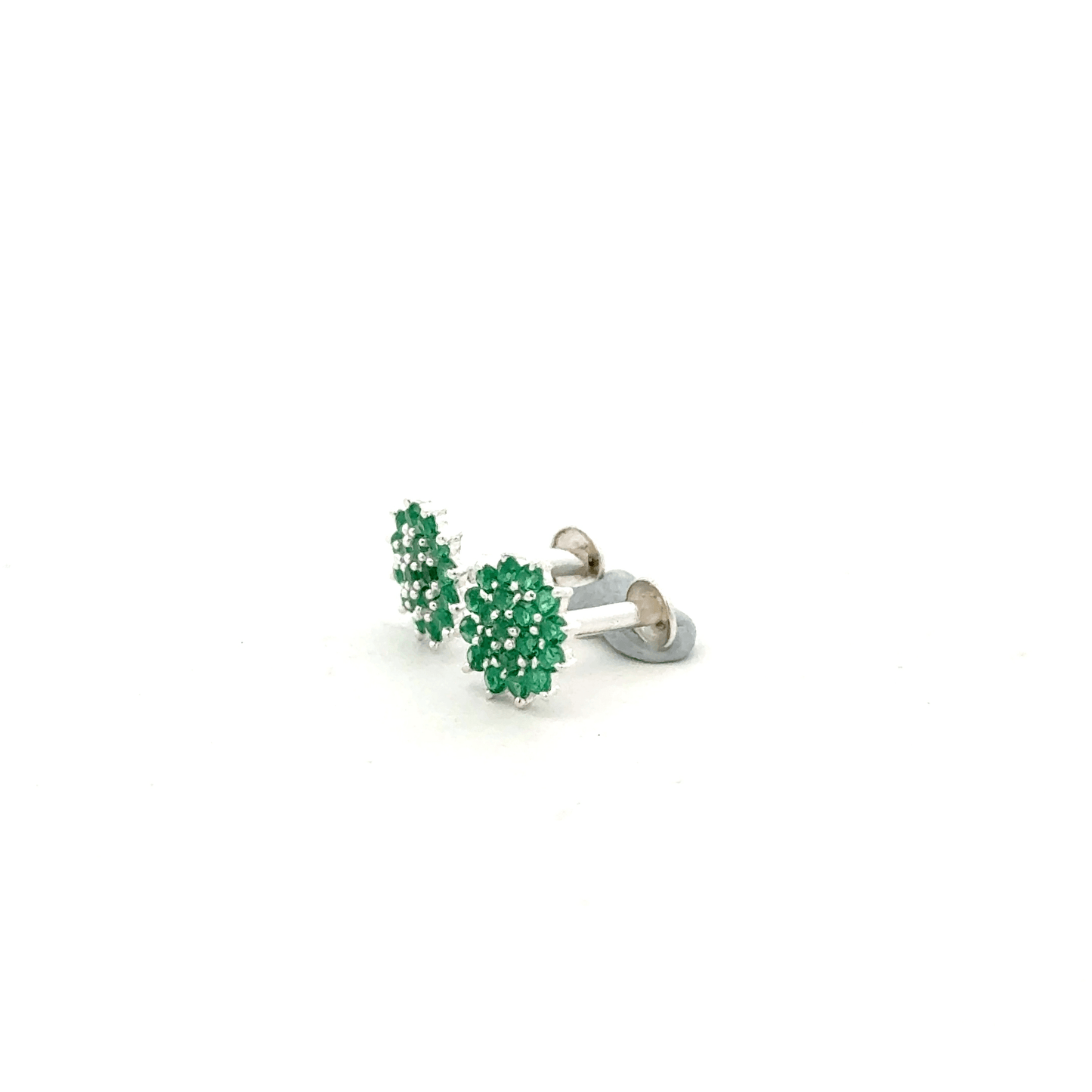 Multistone Green Second Earring