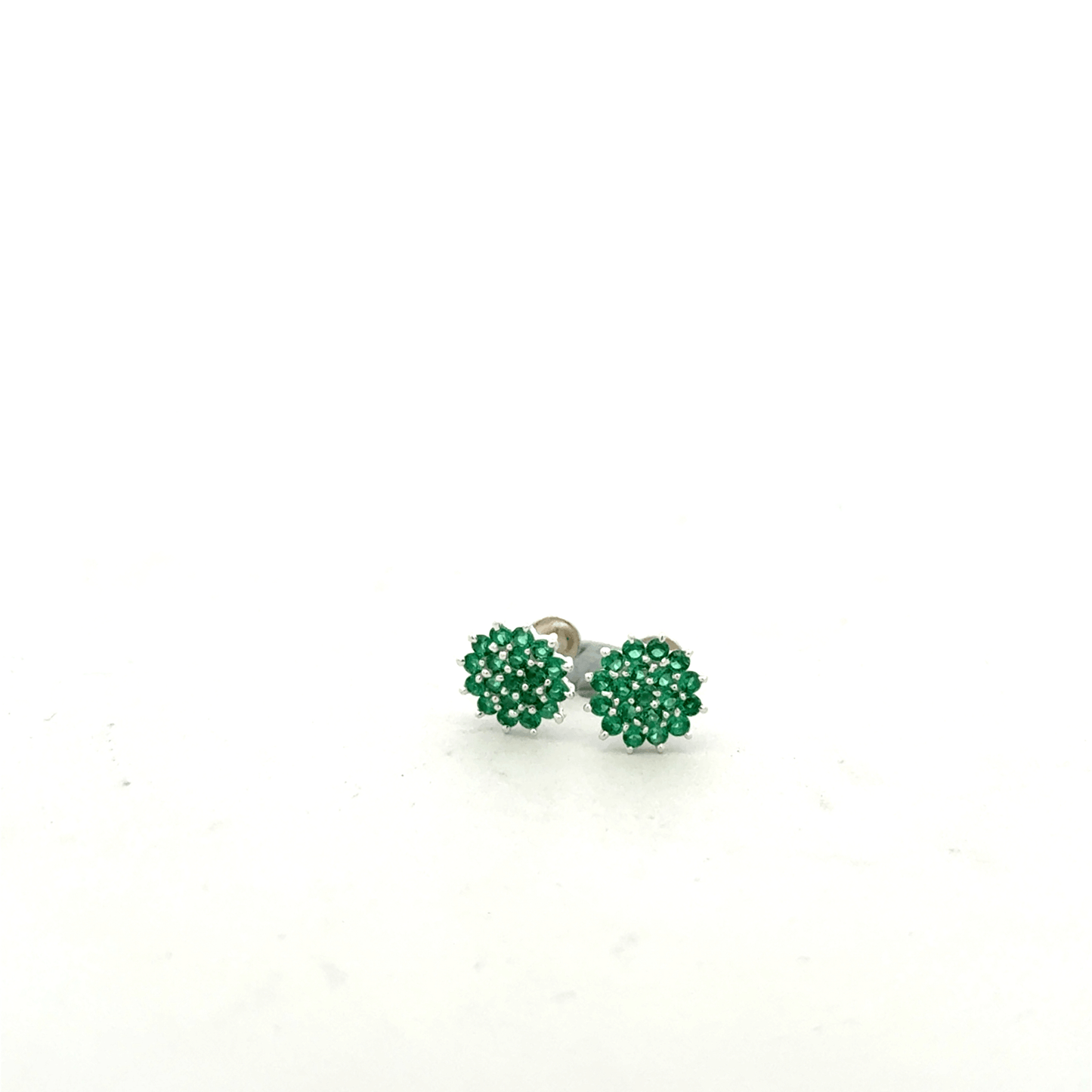 Multistone Green Second Earring