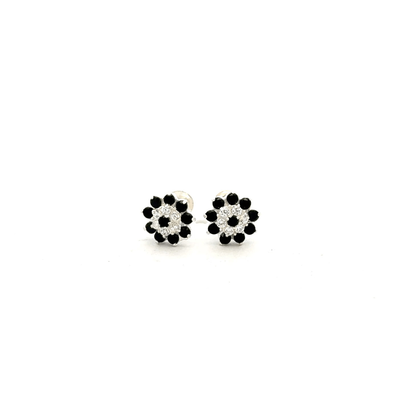 Multistone Black Second Earring