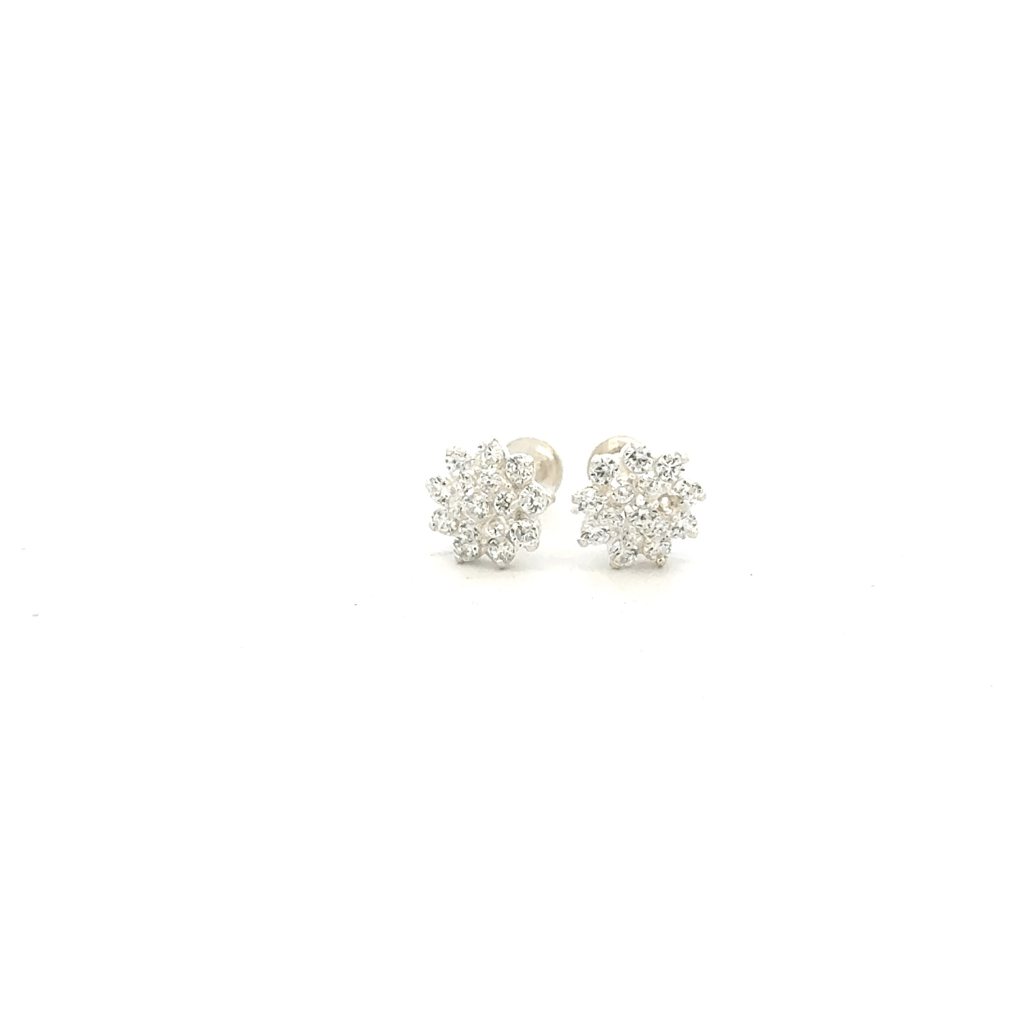Multistone White Second Earring