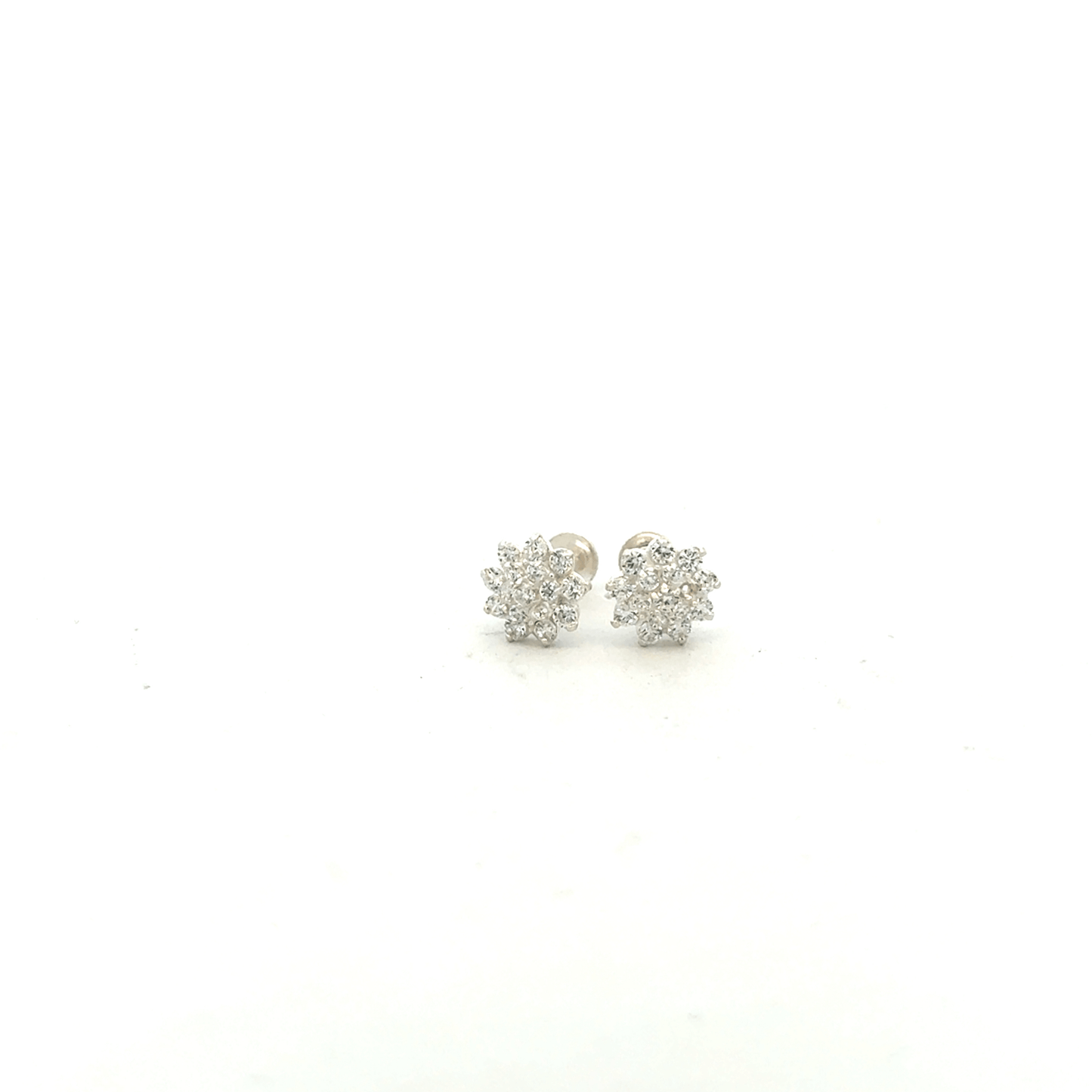 Multistone White Second Earring