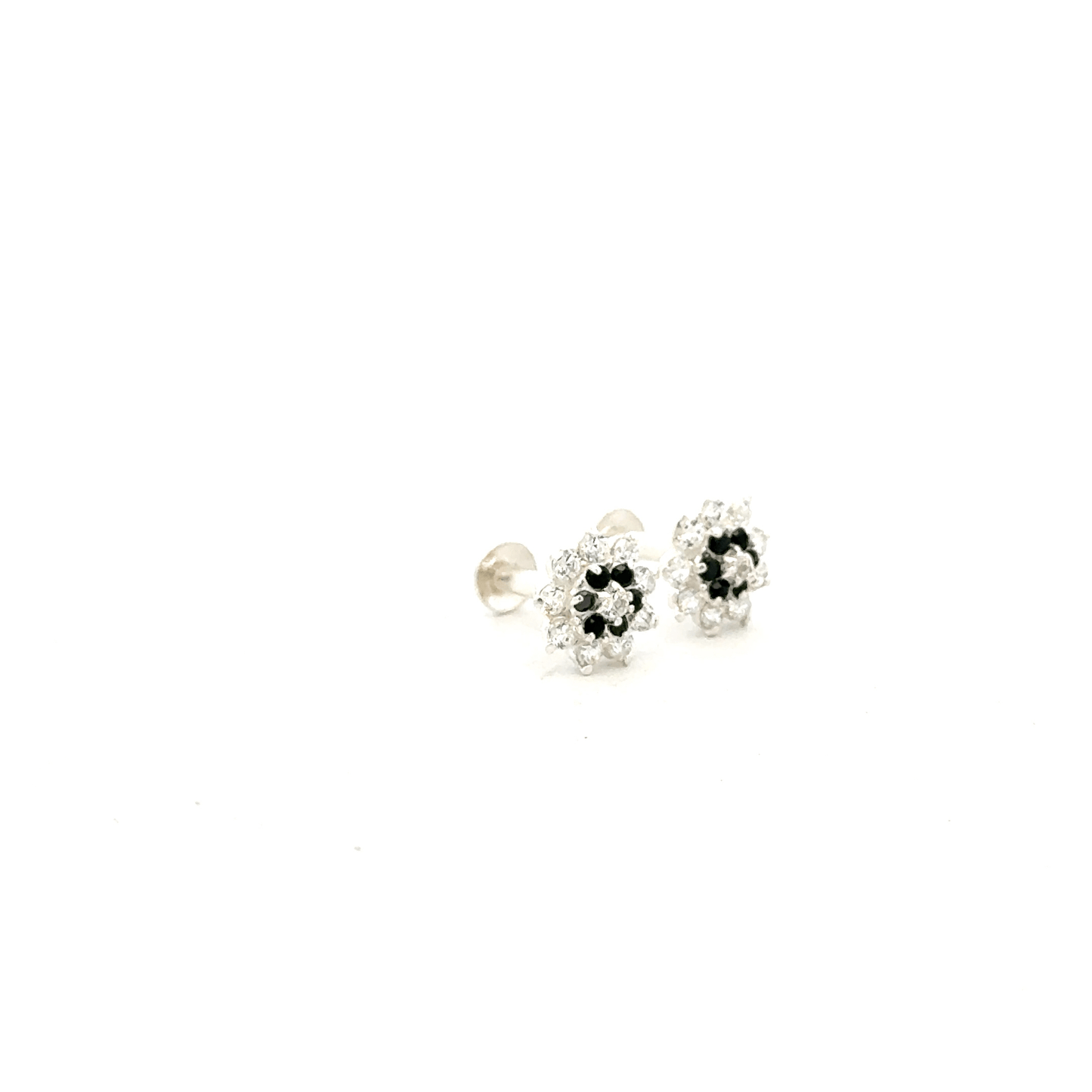 Multistone Black Second Earring