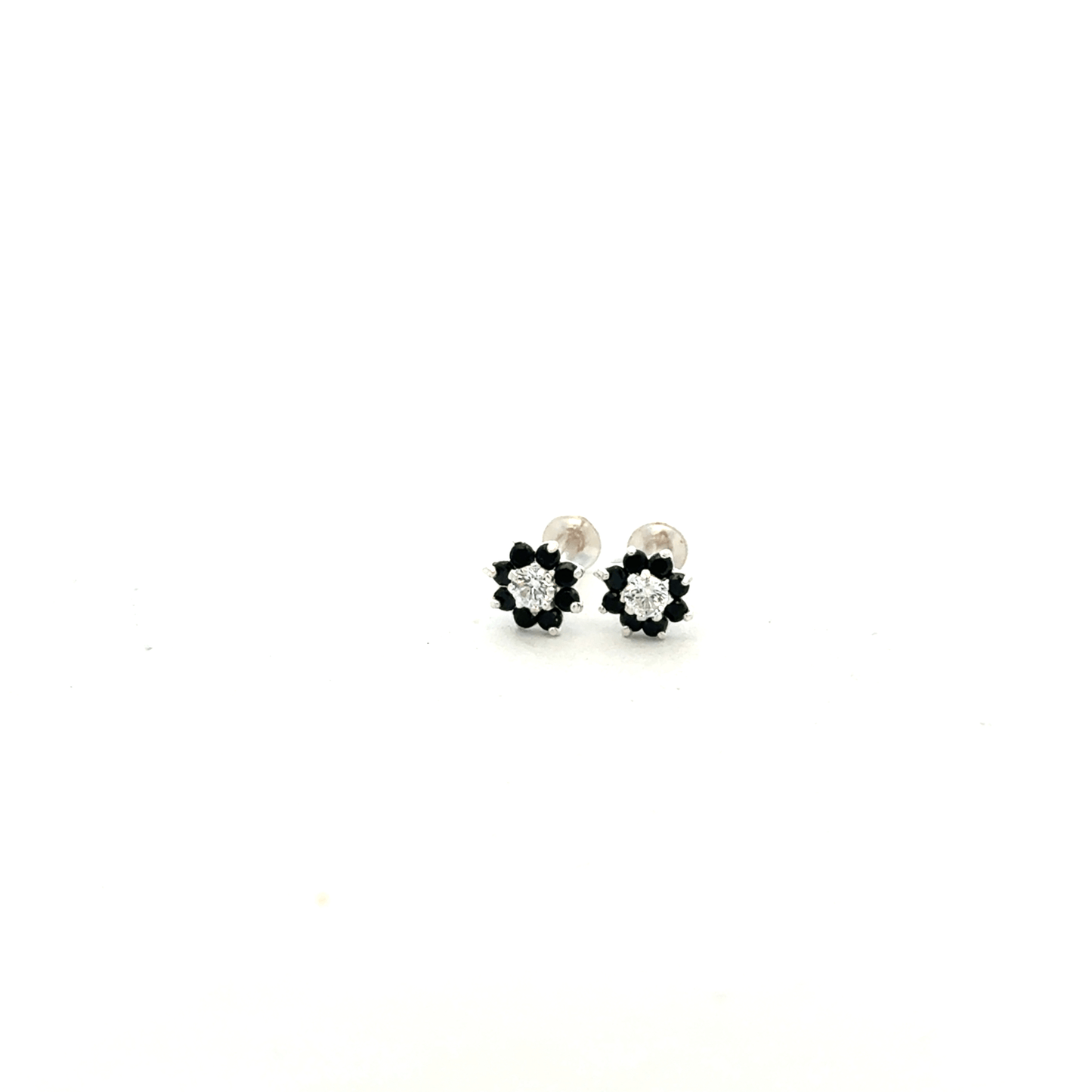 Multistone Black Second Earring