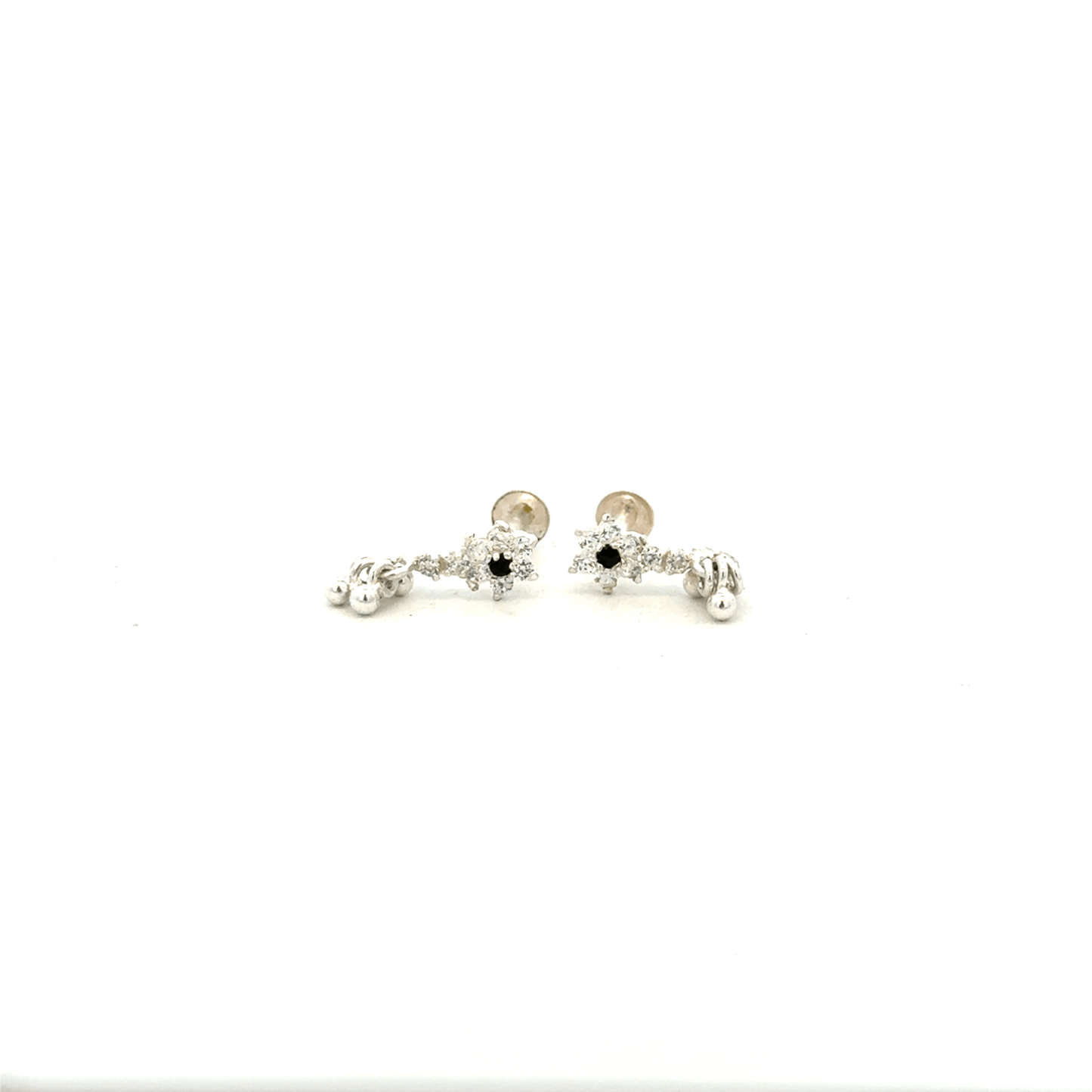 Multistone Hanging Second Earring