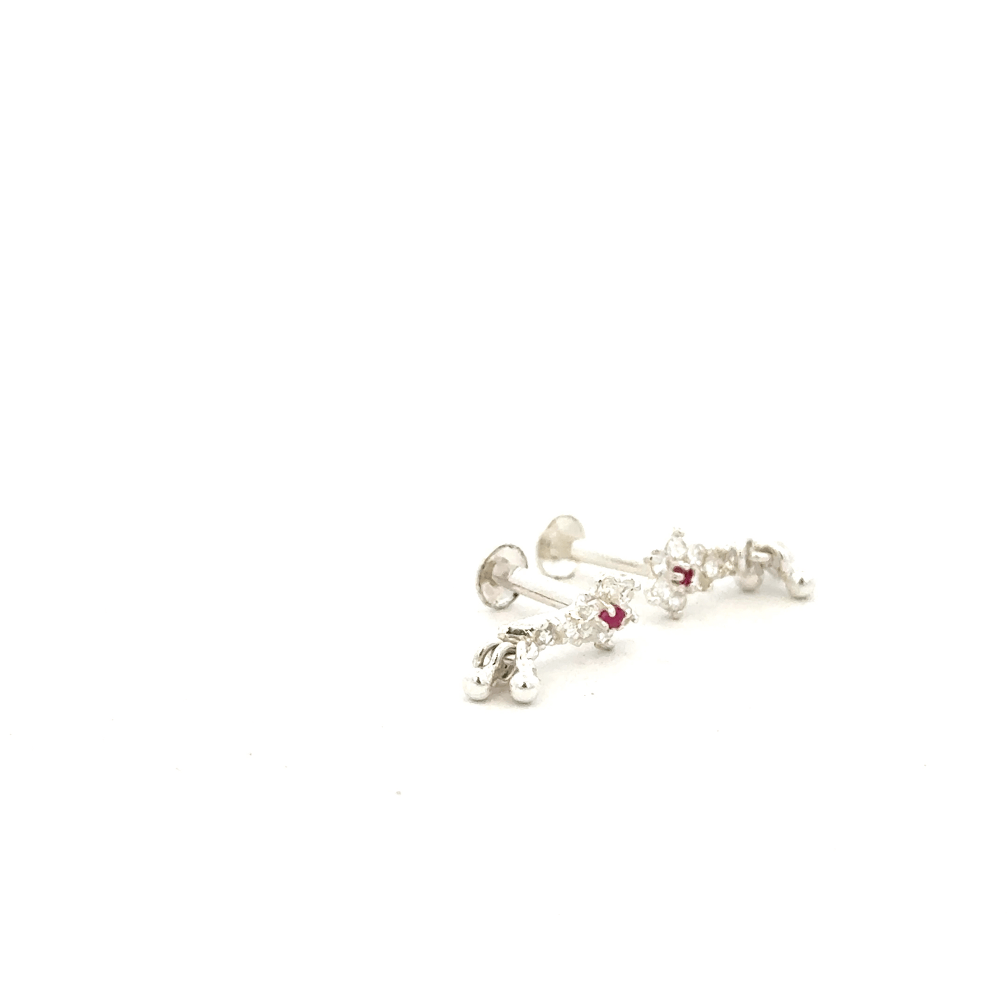Multistone Hanging Second Earring