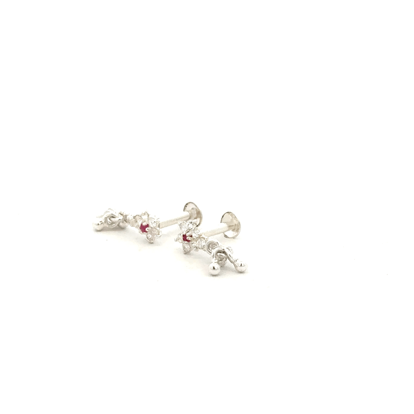 Multistone Hanging Second Earring
