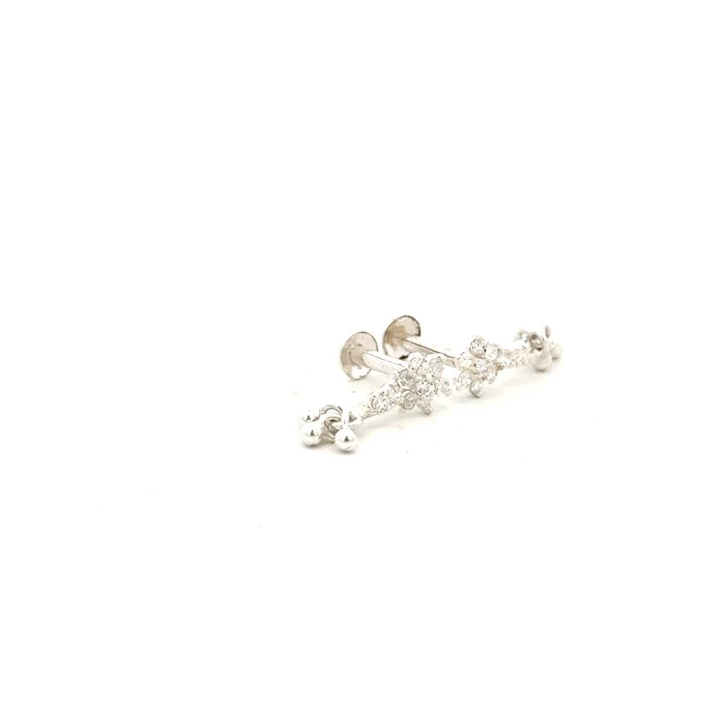 Multistone Hanging Second Earring