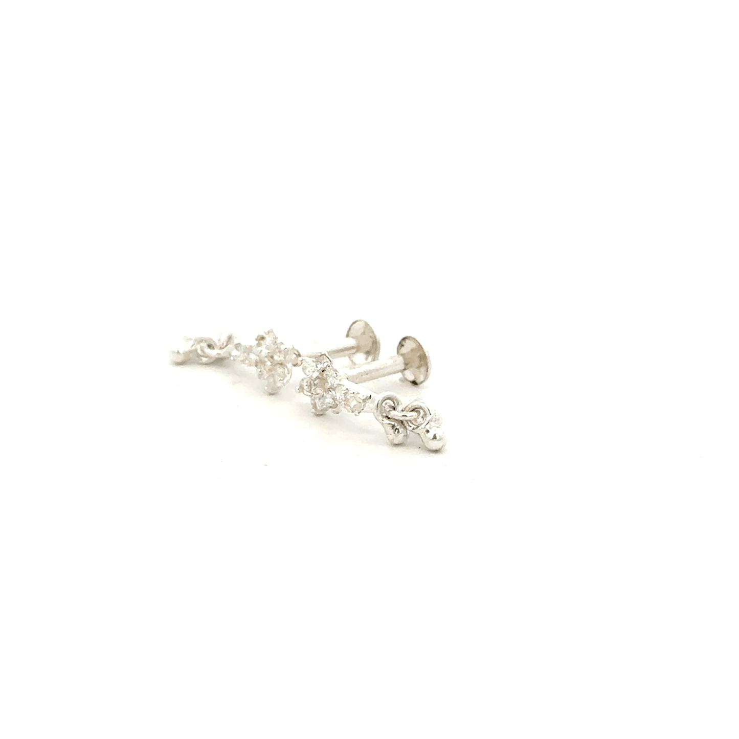 Multistone Hanging Second Earring