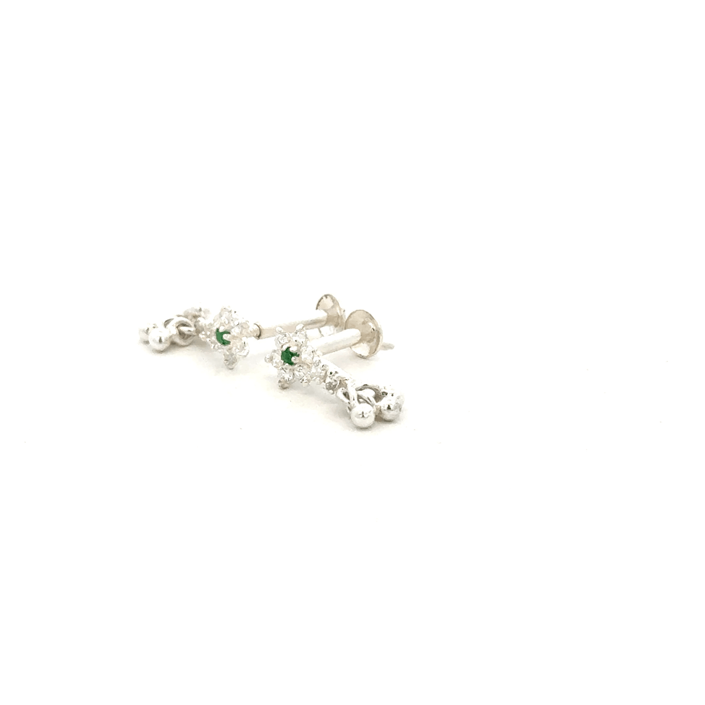 Multistone Hanging Second Earring