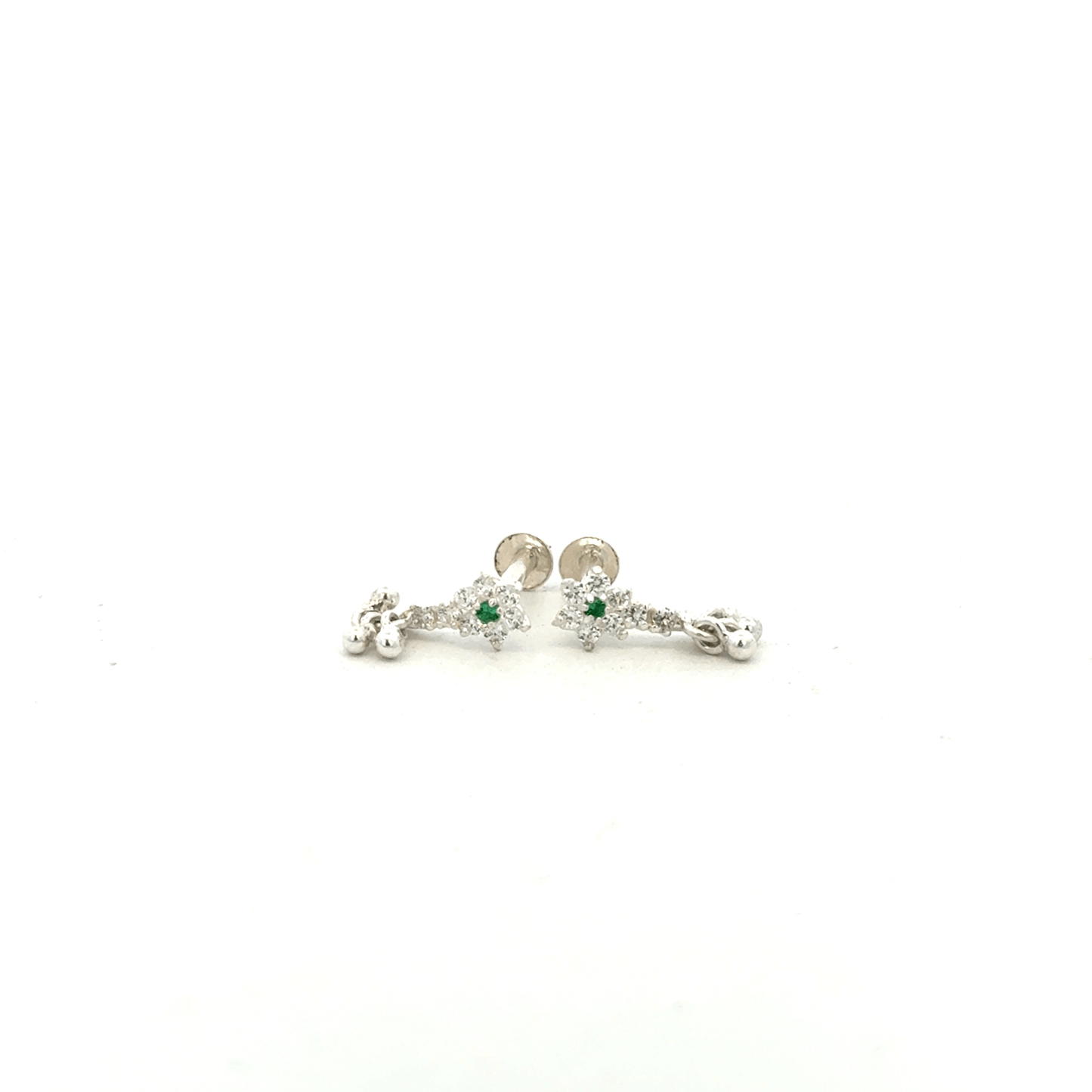 Multistone Hanging Second Earring