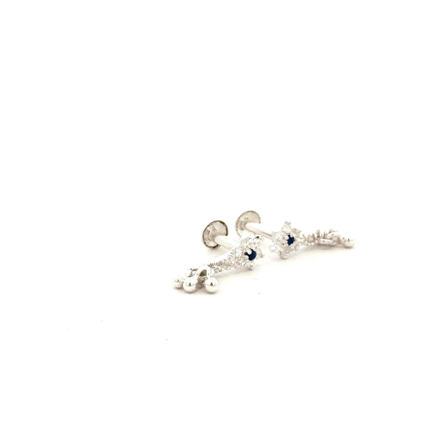 Multistone Hanging Second Earring