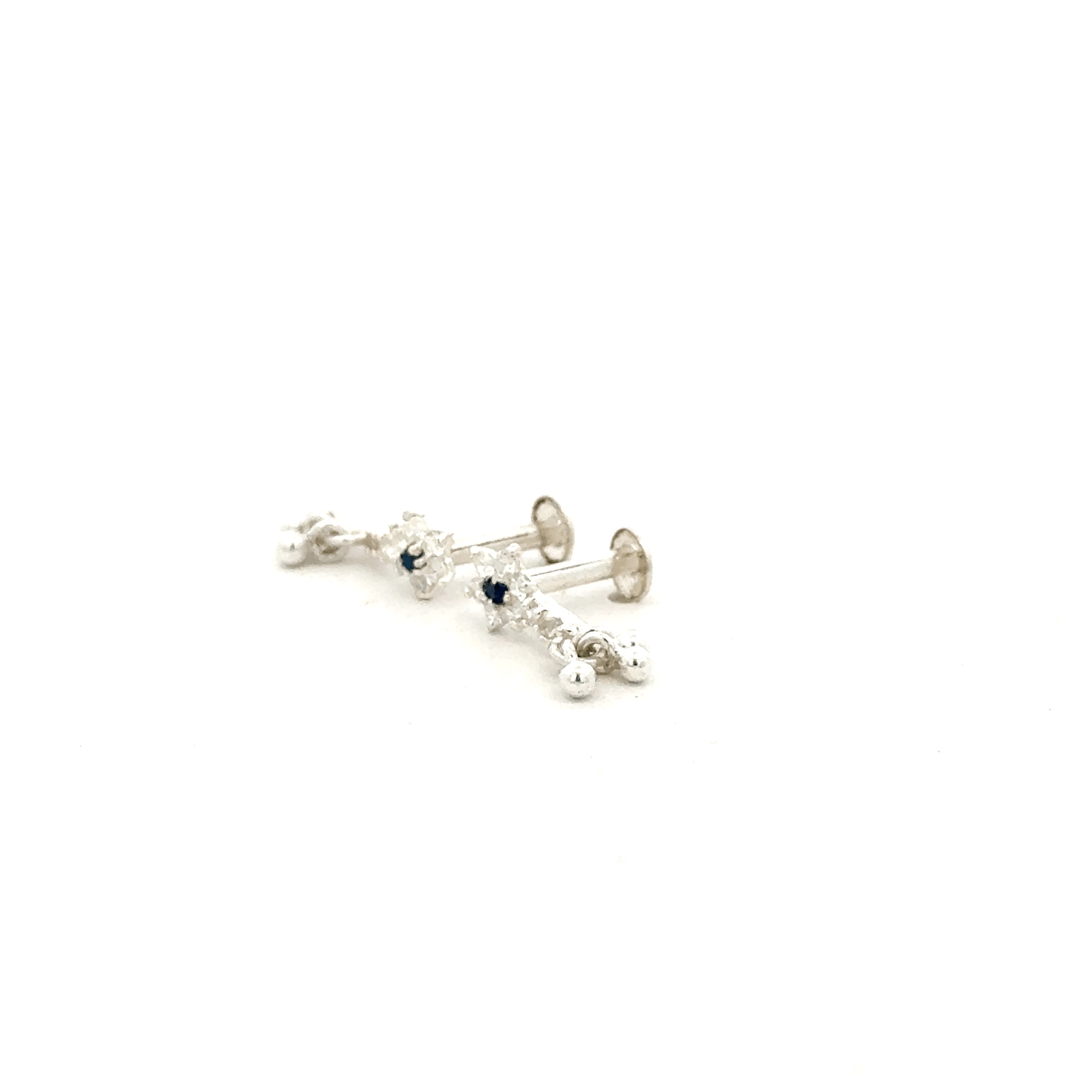 Multistone Hanging Second Earring