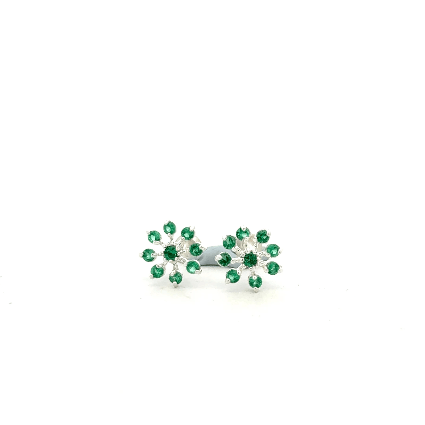 Multistone Green Second Earrings