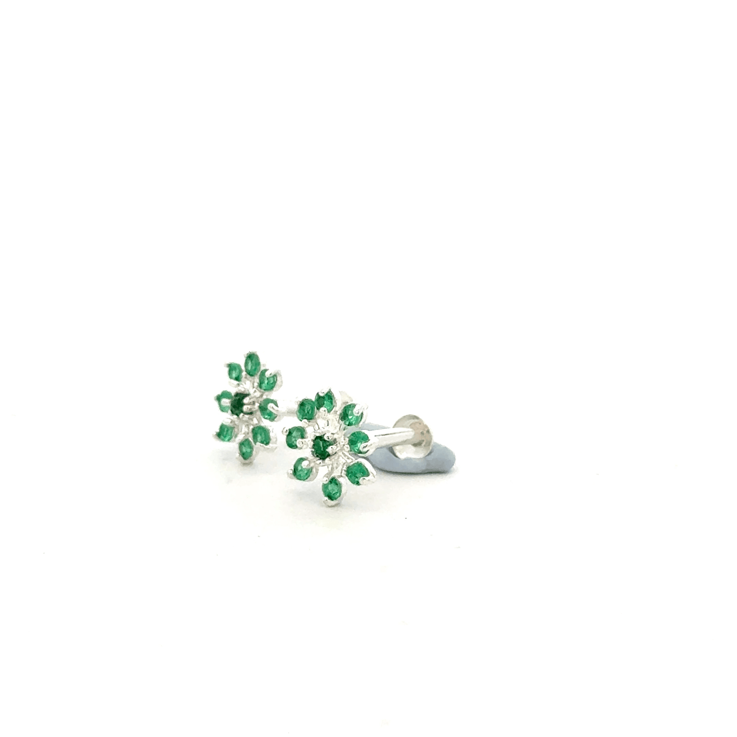 Multistone Green Second Earrings