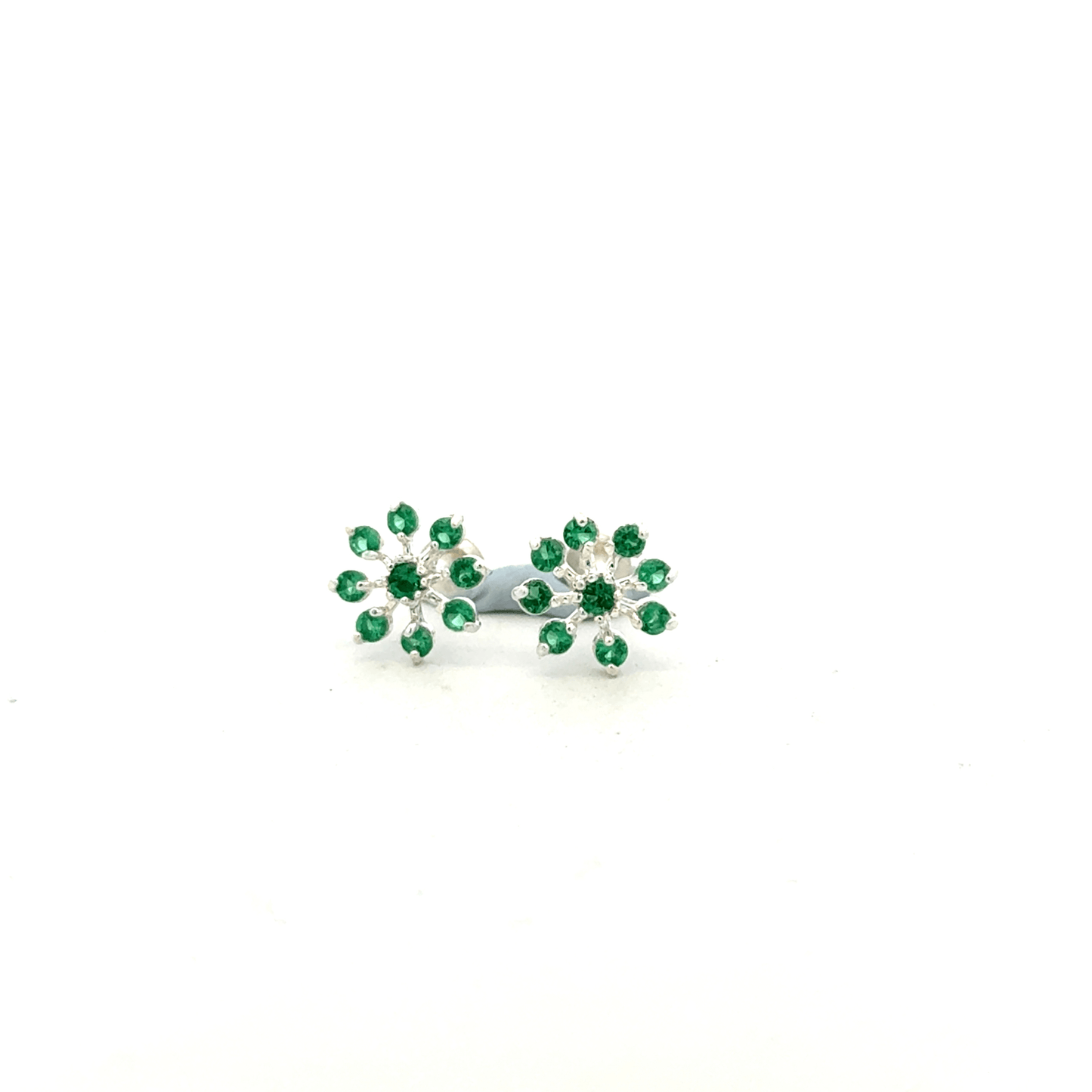 Multistone Green Second Earrings