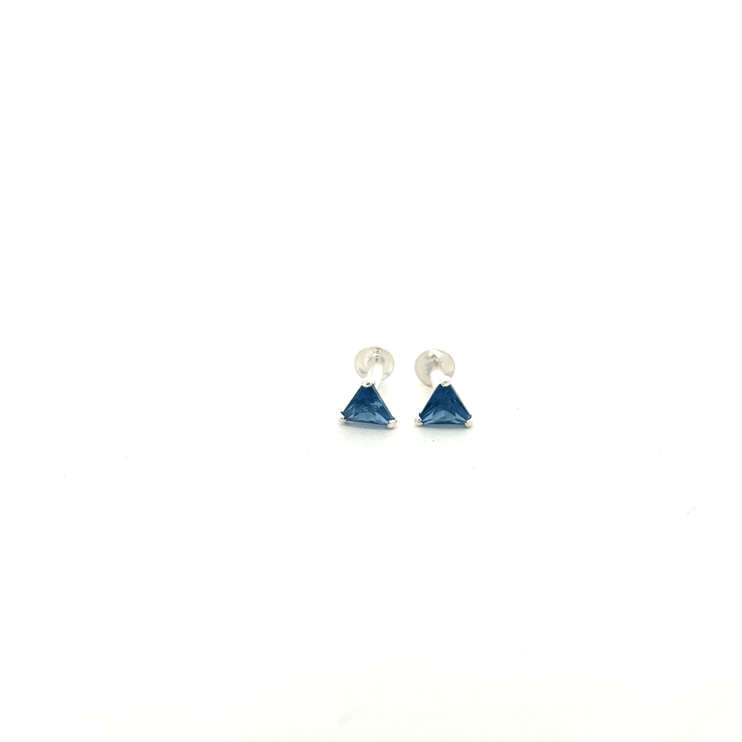 Single Blue Stone Second Earring