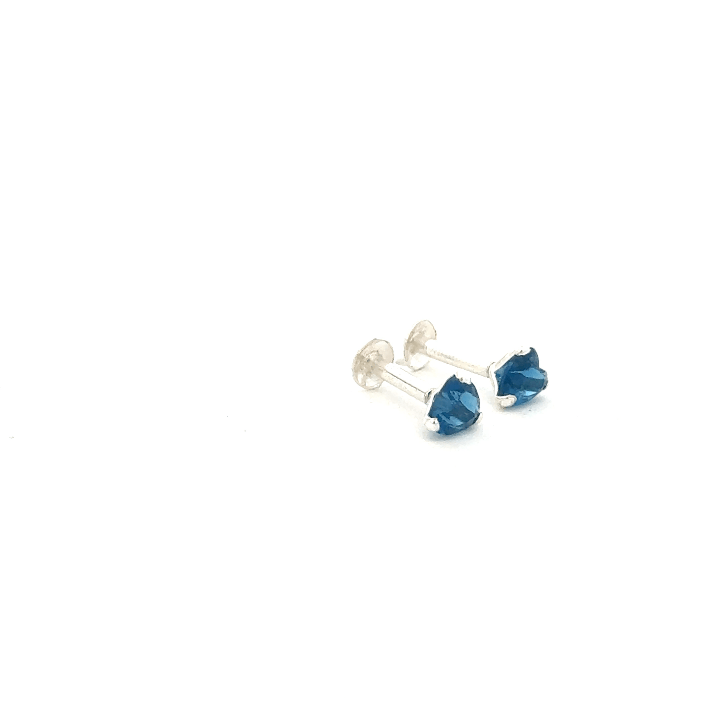 Single Blue Stone Second Earring