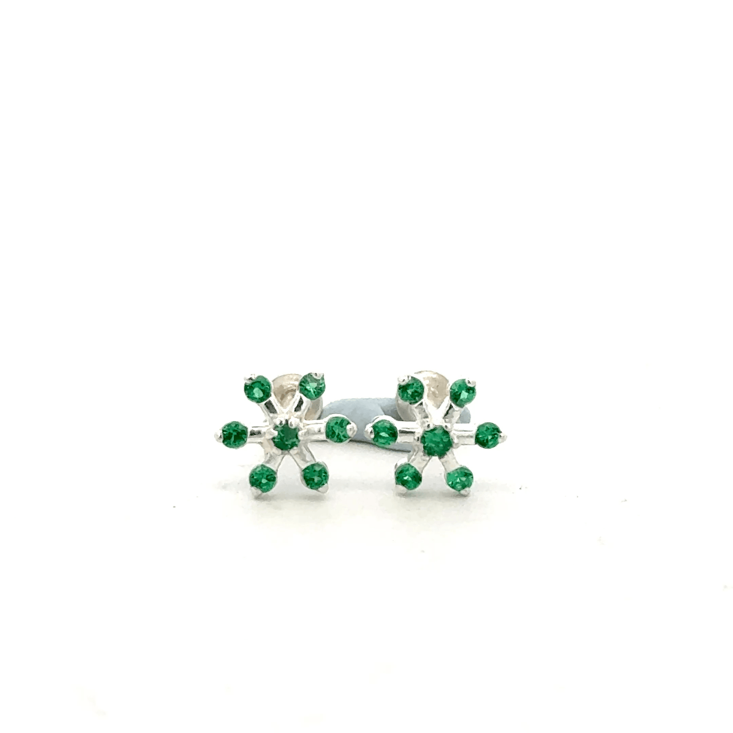 Multistone Green Second Earrings