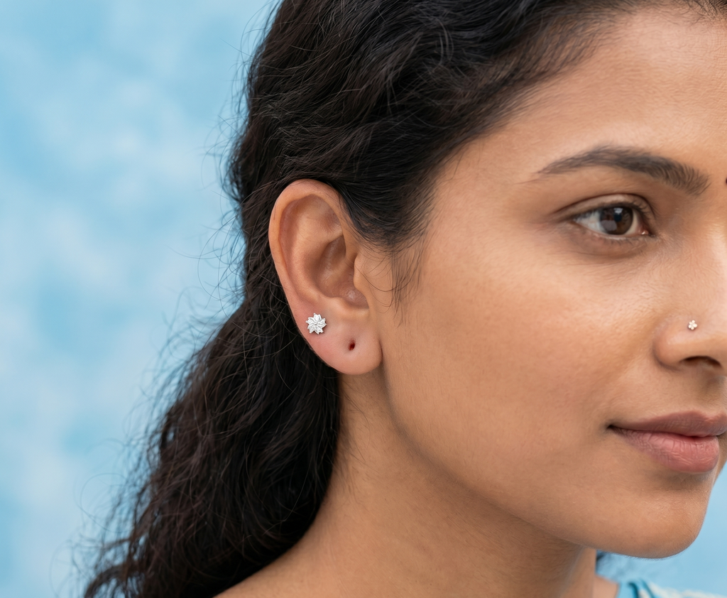 Silver Star 7 stone Second Stud