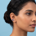 Blue Stone Earring