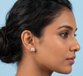 Dainty Rose Gold Starburst Earrings