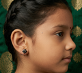 Satdani Black Stone Earrings
