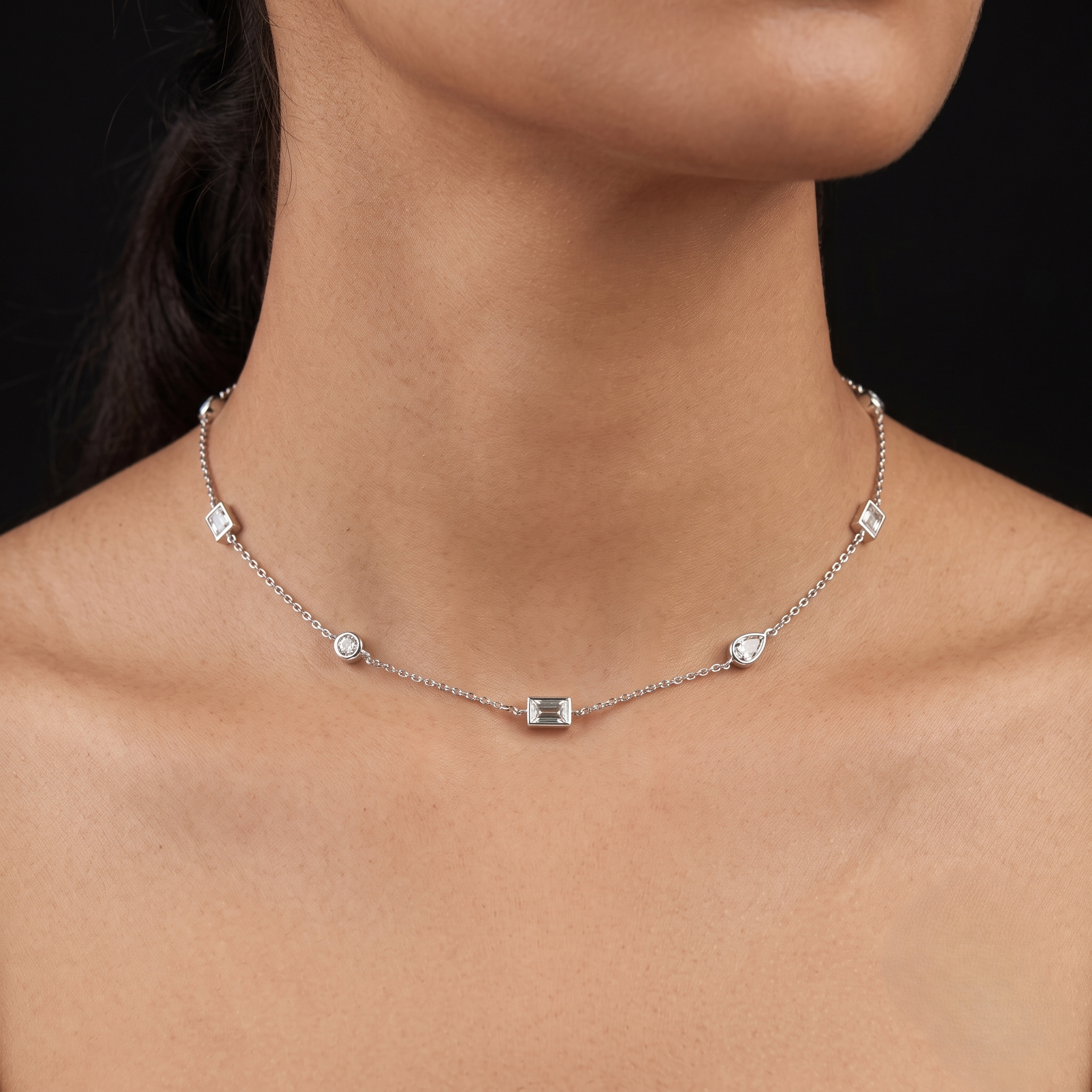 Rectangular shape chain