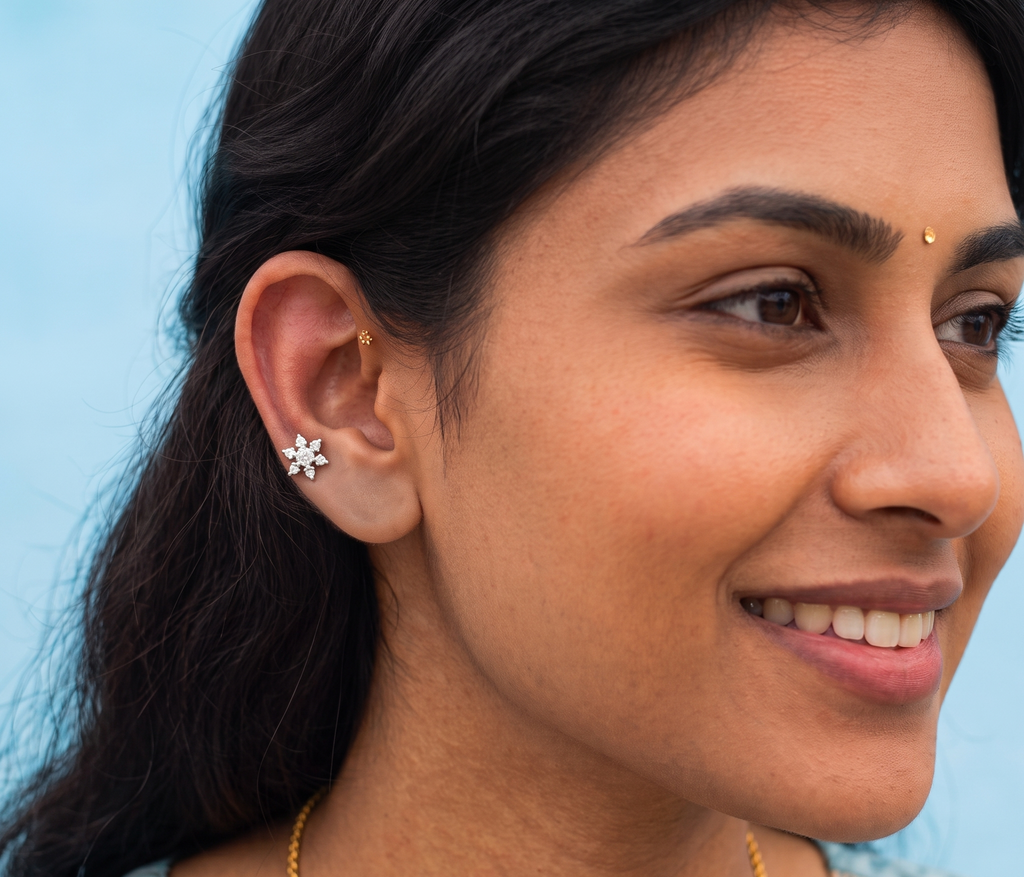 Star shape second stud