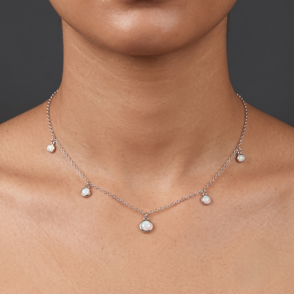 small white pearl drop