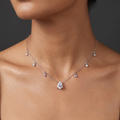 Tear drop shaped chain