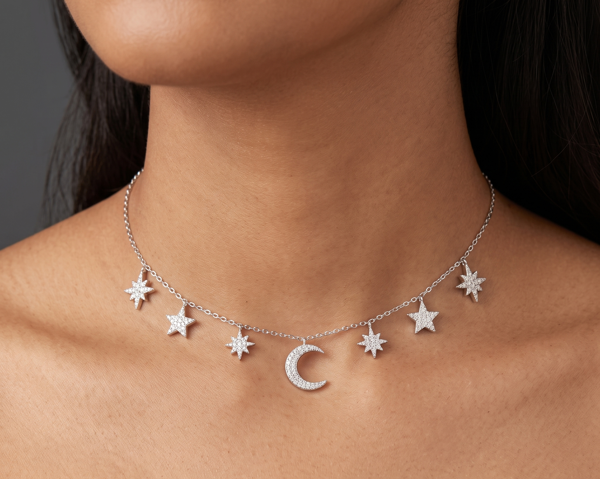 Star and half moon
